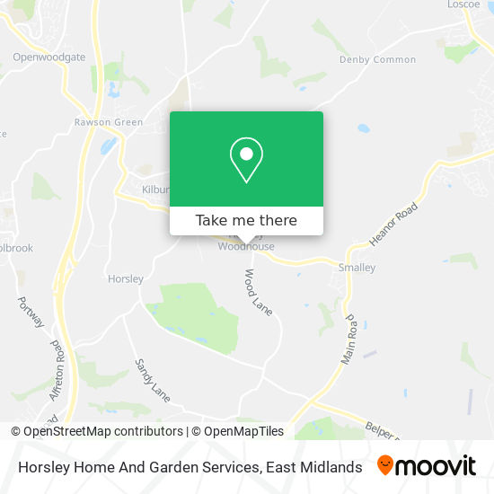 Horsley Home And Garden Services map