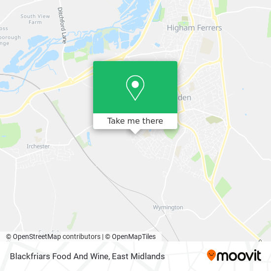 Blackfriars Food And Wine map