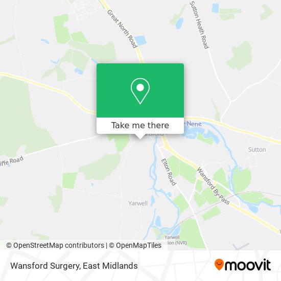 Wansford Surgery map