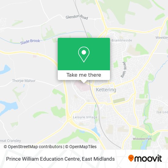 Prince William Education Centre map
