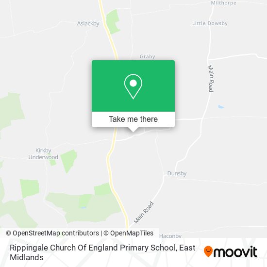Rippingale Church Of England Primary School map