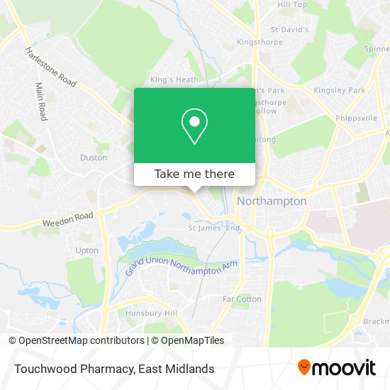 Touchwood Pharmacy map