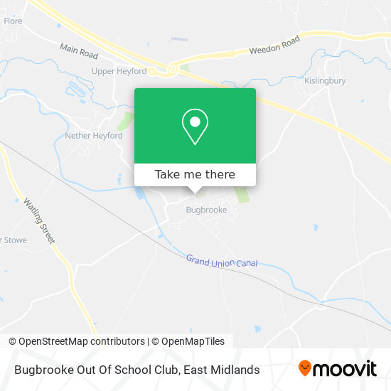 Bugbrooke Out Of School Club map