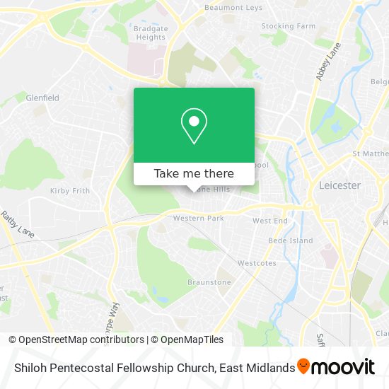 Shiloh Pentecostal Fellowship Church map