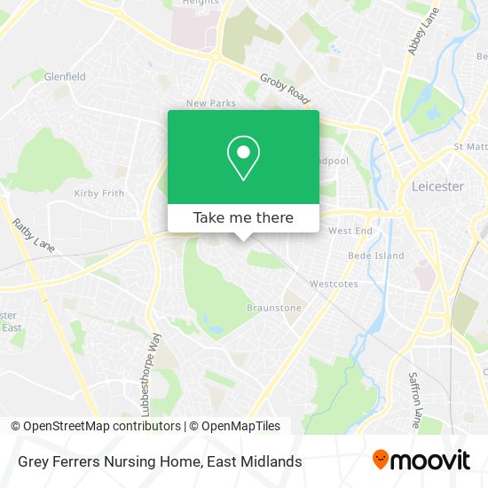 Grey Ferrers Nursing Home map