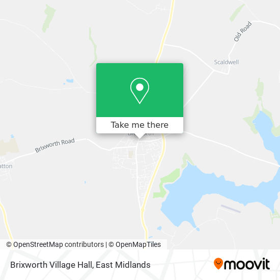 Brixworth Village Hall map