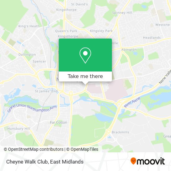 Cheyne Walk Club map