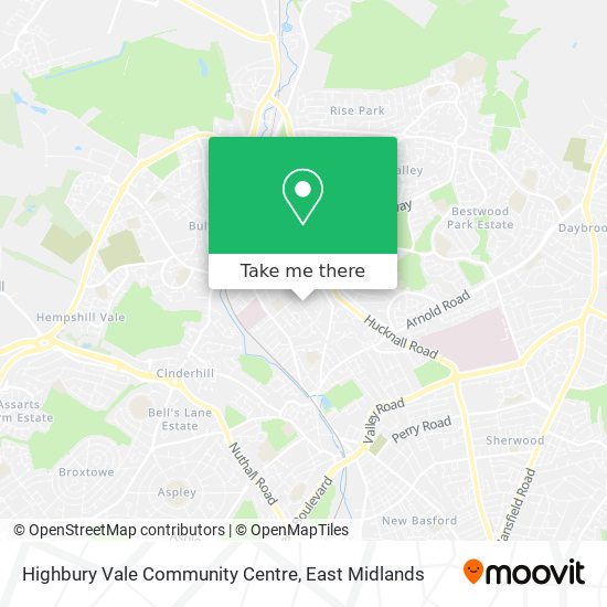 Highbury Vale Community Centre map