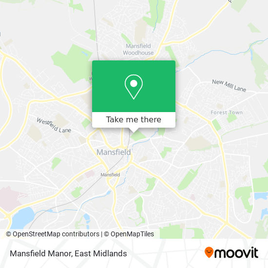 Mansfield Manor map