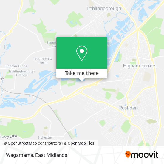 Wagamama map