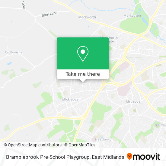Bramblebrook Pre-School Playgroup map