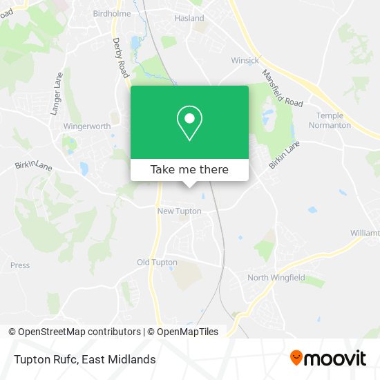 Tupton Rufc map