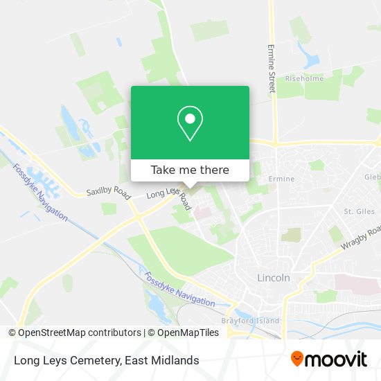 Long Leys Cemetery map