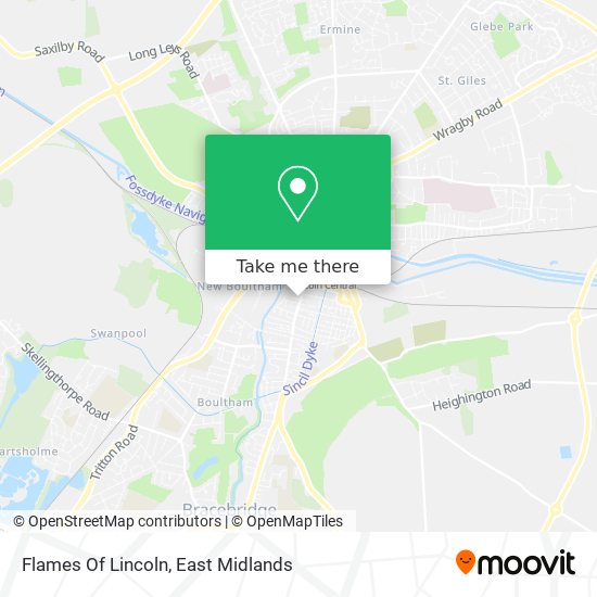 Flames Of Lincoln map