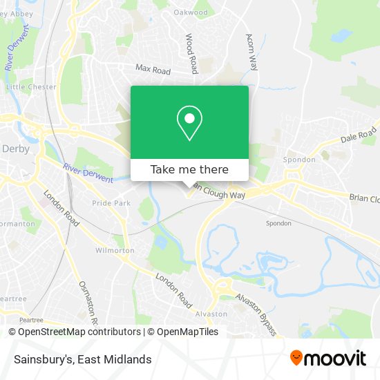 Sainsbury's map