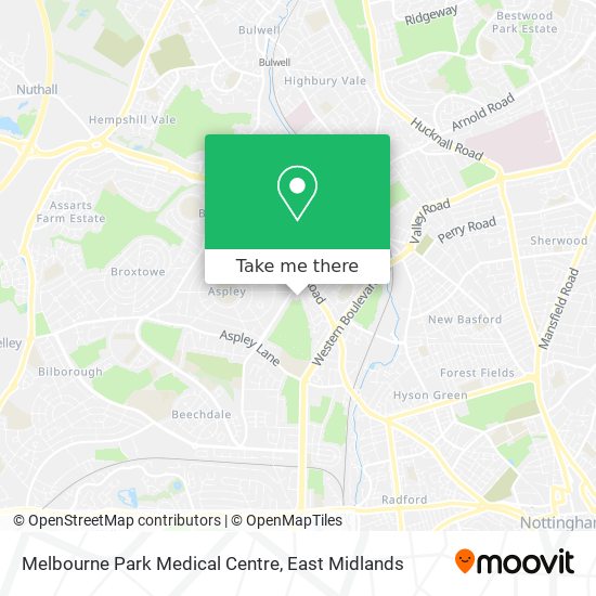 Melbourne Park Medical Centre map