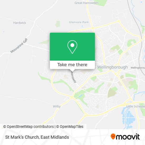 St Mark's Church map