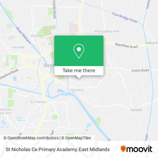 St Nicholas Ce Primary Academy map