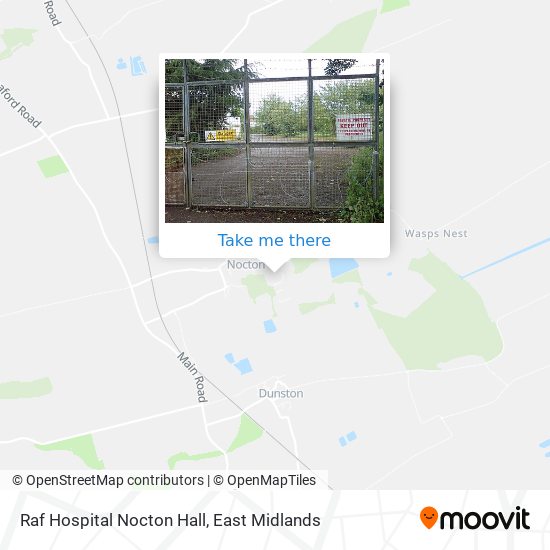 Raf Hospital Nocton Hall map