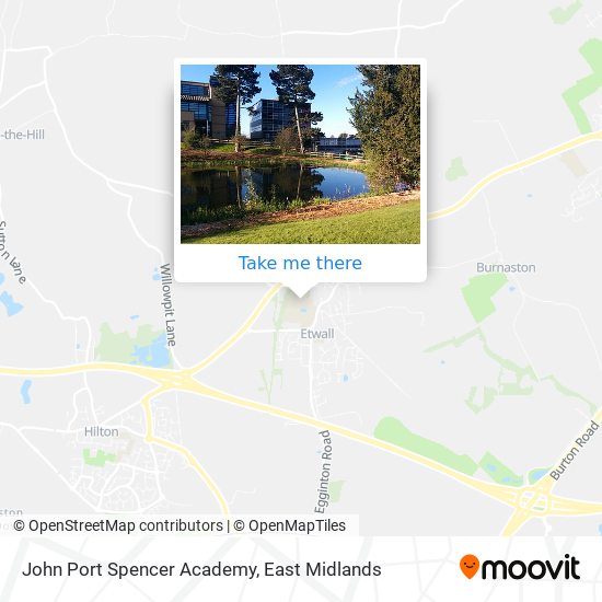 John Port Spencer Academy map