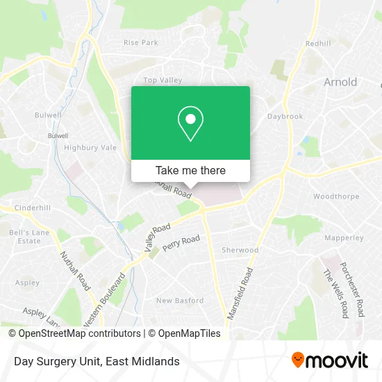Day Surgery Unit map