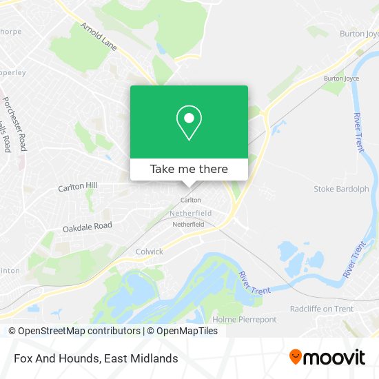 Fox And Hounds map