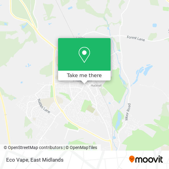 Eco Vape map