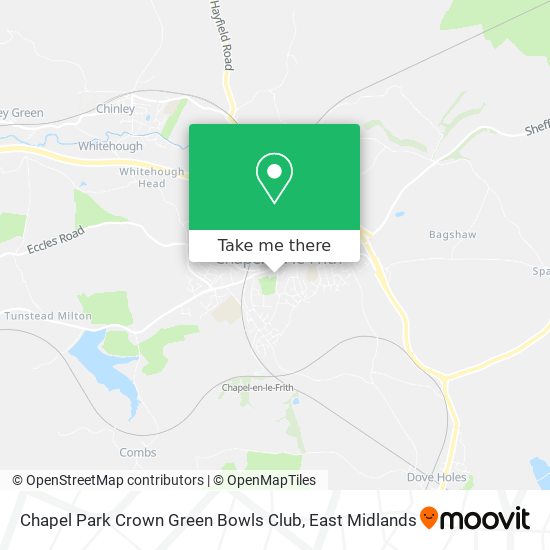 Chapel Park Crown Green Bowls Club map