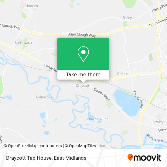 Draycott Tap House map