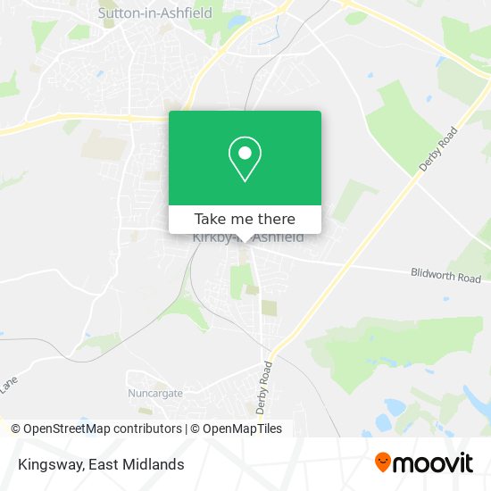Kingsway map