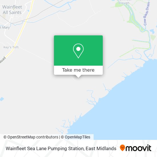 Wainfleet Sea Lane Pumping Station map