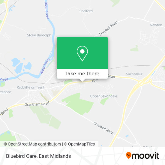 Bluebird Care map