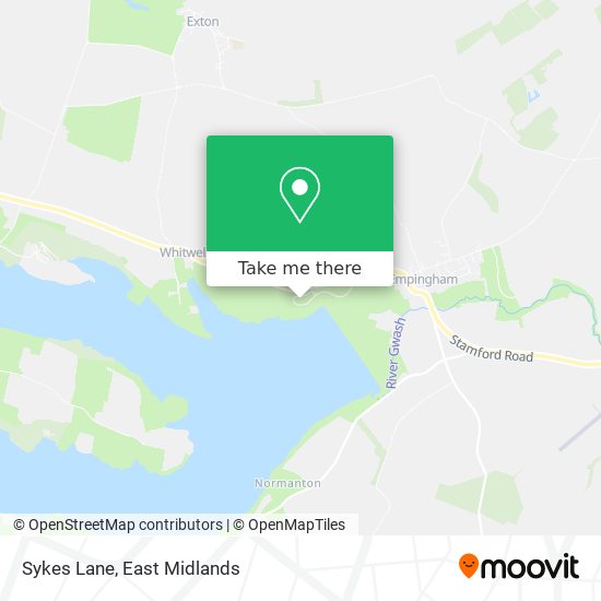 Sykes Lane map