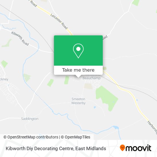 Kibworth Diy Decorating Centre map