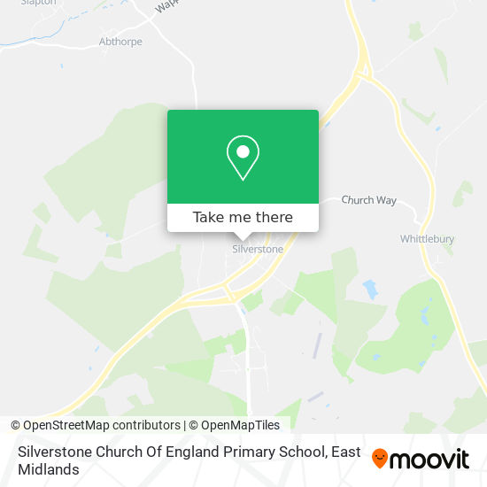 Silverstone Church Of England Primary School map