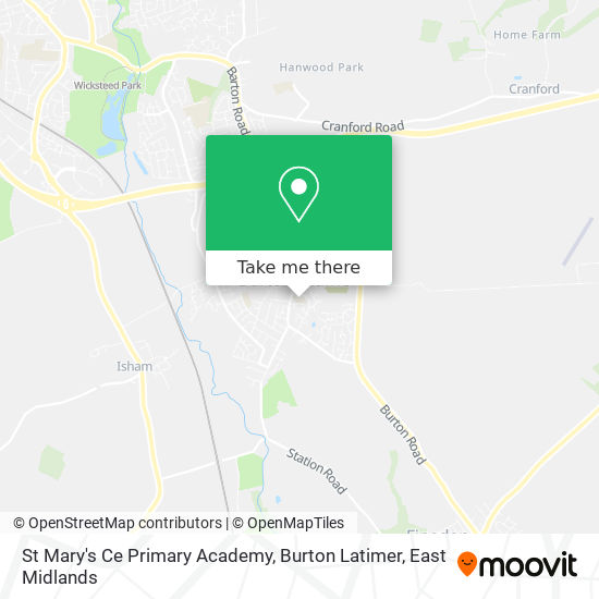 St Mary's Ce Primary Academy, Burton Latimer map
