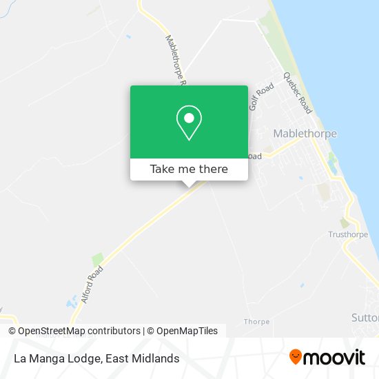 La Manga Lodge map
