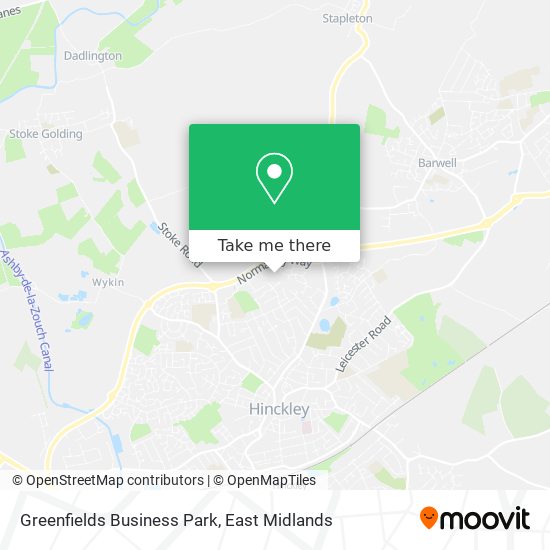 Greenfields Business Park map