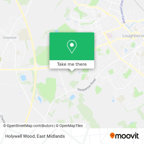 Holywell Wood map