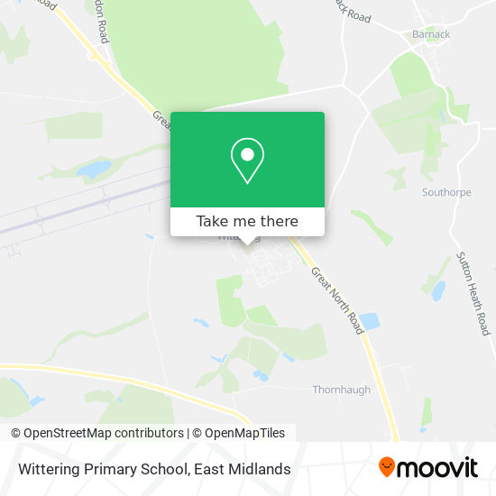 Wittering Primary School map