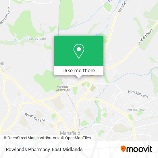 Rowlands Pharmacy map