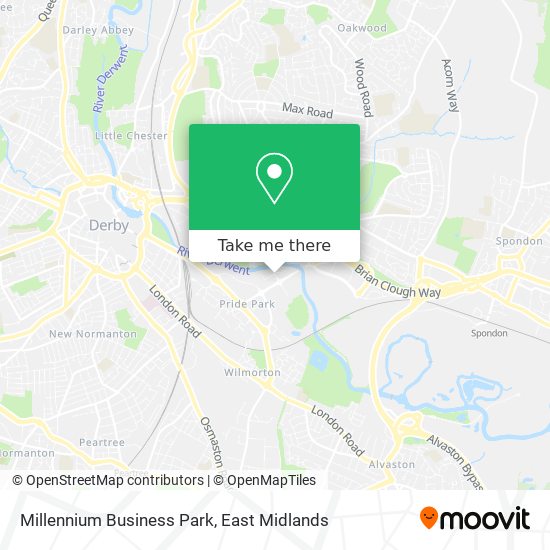 Millennium Business Park map