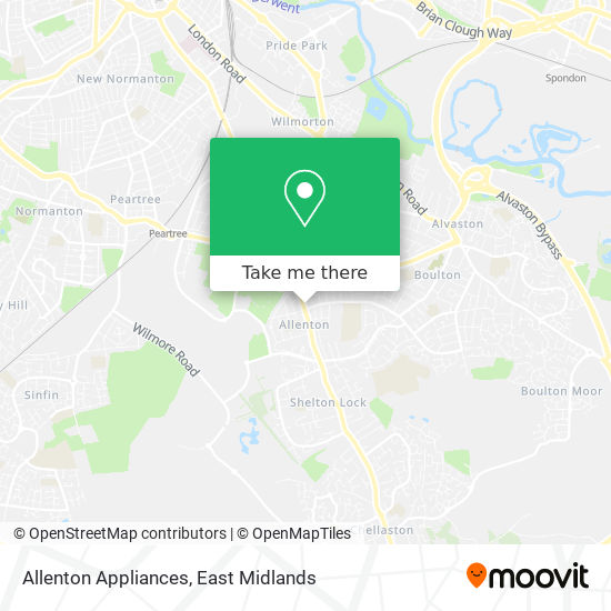 Allenton Appliances map