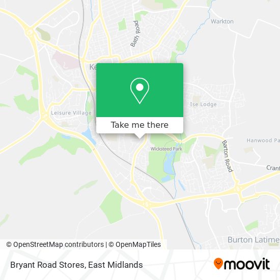 Bryant Road Stores map