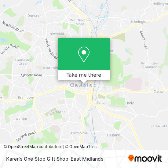 Karen's One-Stop Gift Shop map