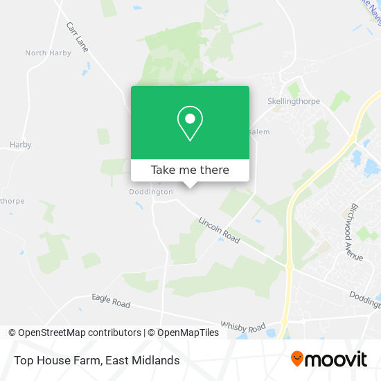 Top House Farm map