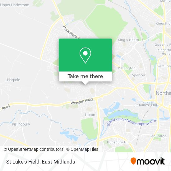 St Luke's Field map