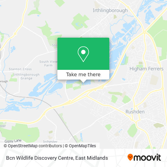 Bcn Wildlife Discovery Centre map