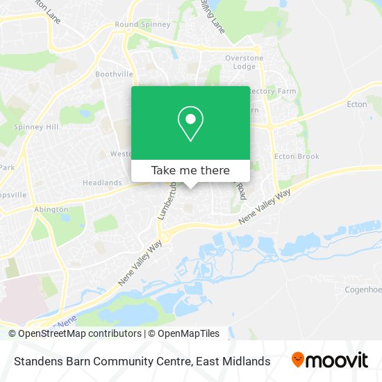 Standens Barn Community Centre map