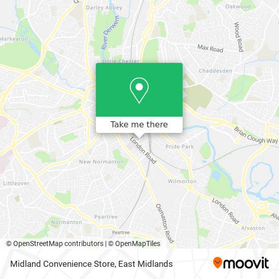 Midland Convenience Store map